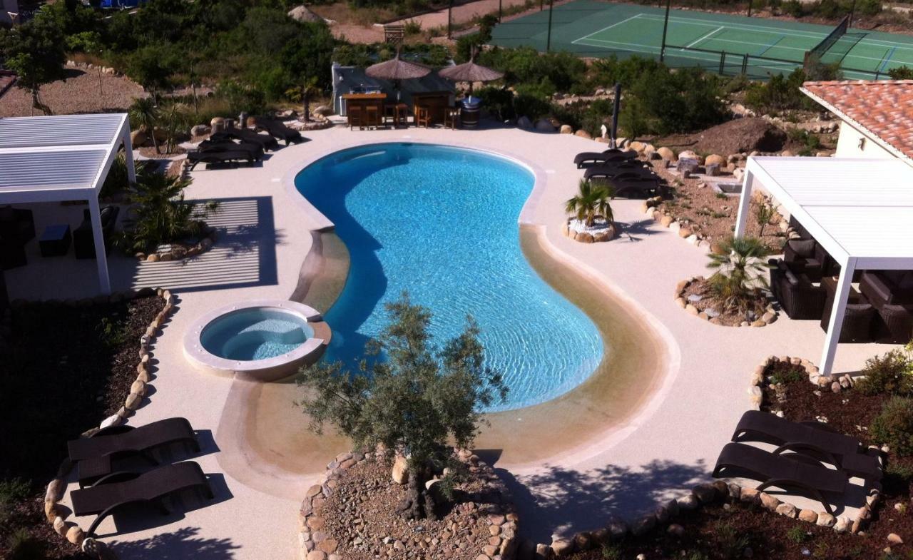 L'Hacienda Piscine Chauffee A 28, Spa, Boulodrome Et Court De Tennis Prives, 2 Villas Independantes 포르토베쉬오 외부 사진